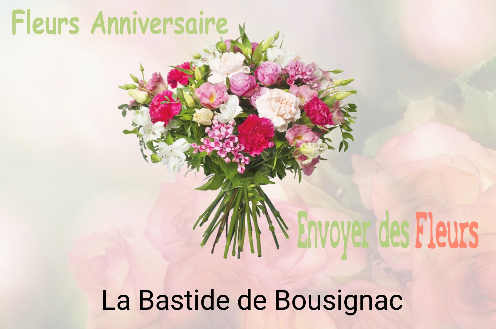 Bouquet de fleurs d’anniversaire livré à La Bastide-de-Bousignac